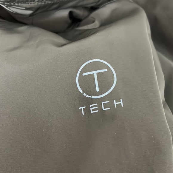 Tumi T Tech Olive Green Utility Lightweight Jacket Size M - Picture 9 of 13